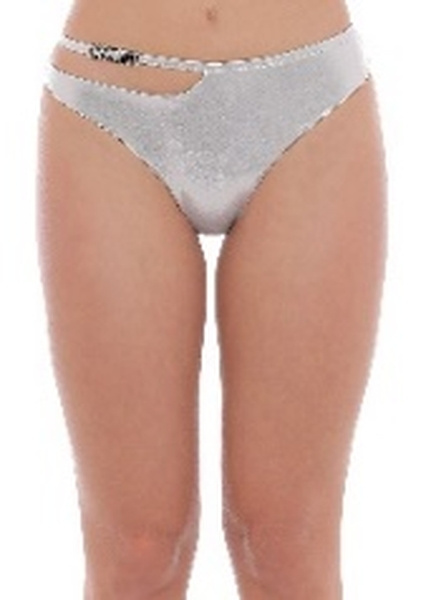 BIKINI BOTTOM - SILVER