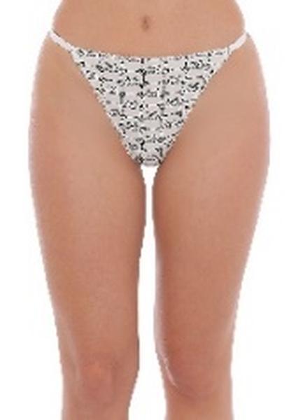 THONGS 3 PACK - MULTI WHITE