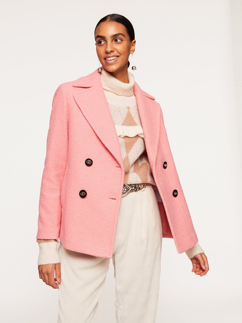 COAT - SALMON
