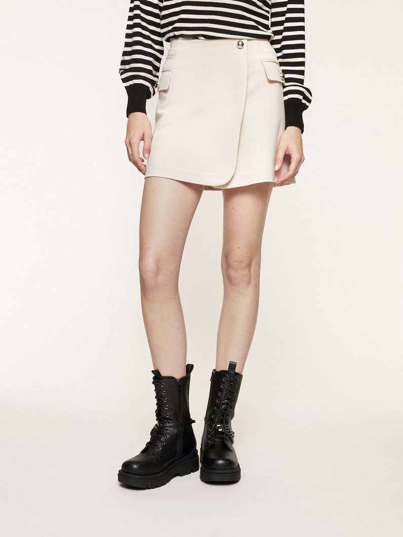 SKIRT - CHALK