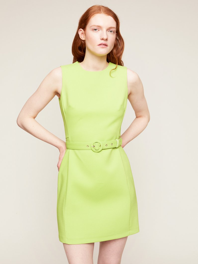 DRESS - ACID GREEN