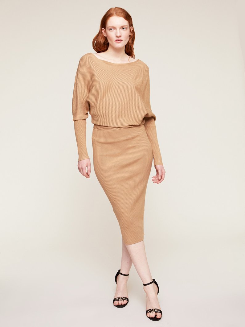 DRESS - CAMEL