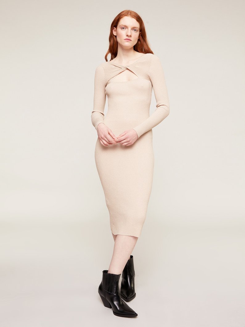 DRESS - CREAM