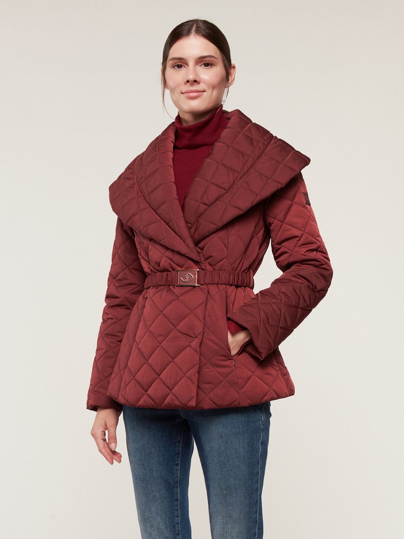 DOWN JACKET - BORDEAUX