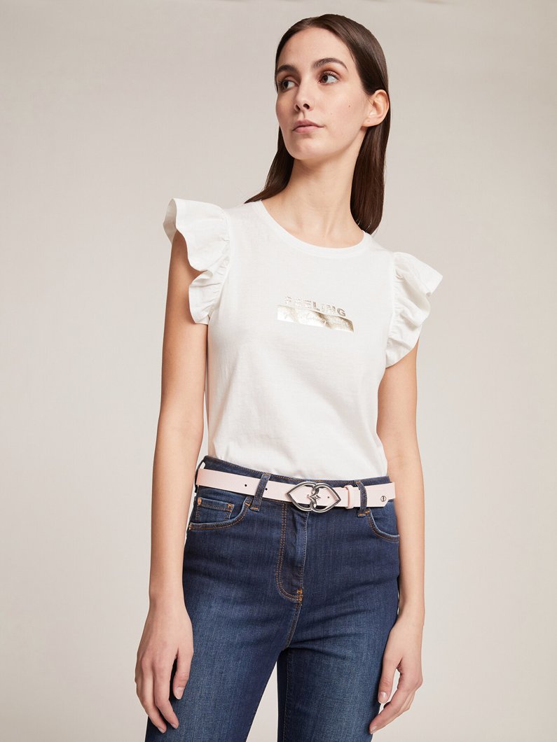 TOP - OFF WHITE