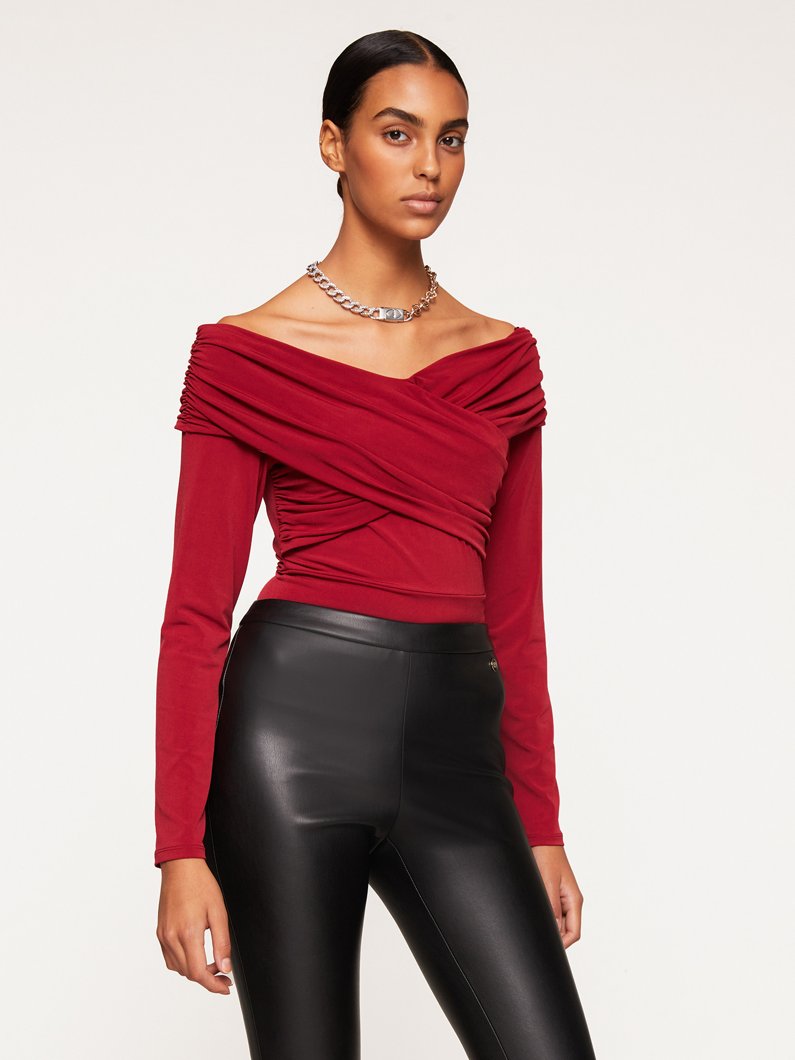 T-SHIRT - BORDEAUX