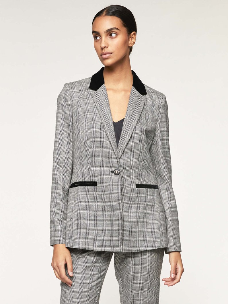 BLAZER - BLACK/SILVER