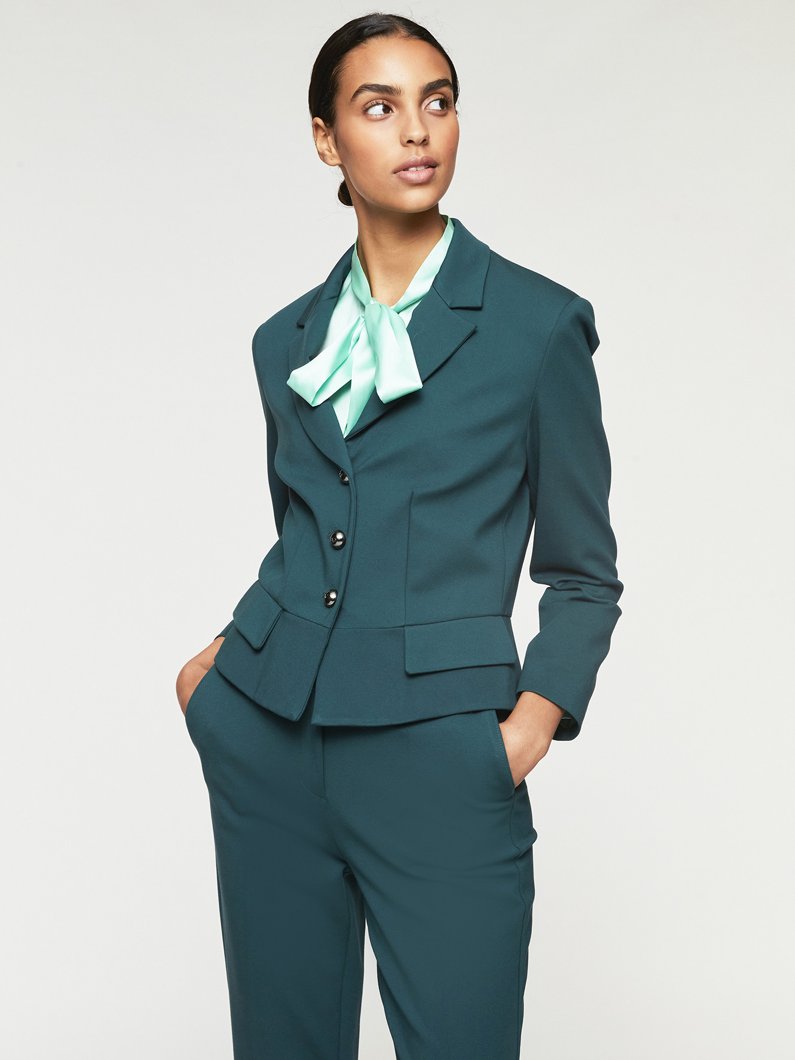 BLAZER - DARK GREEN