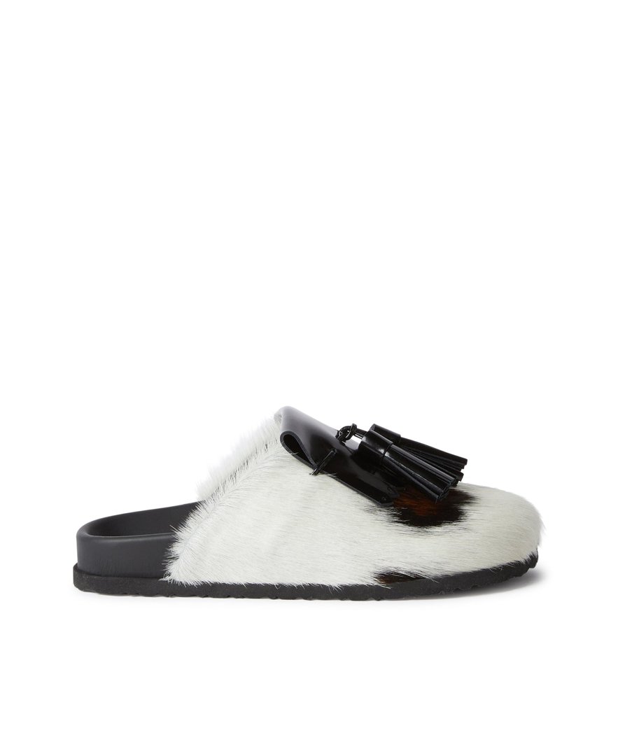 SLIPPERS - BROWN