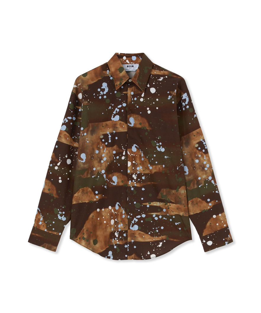 BLOUSE - MILITARY GREEN