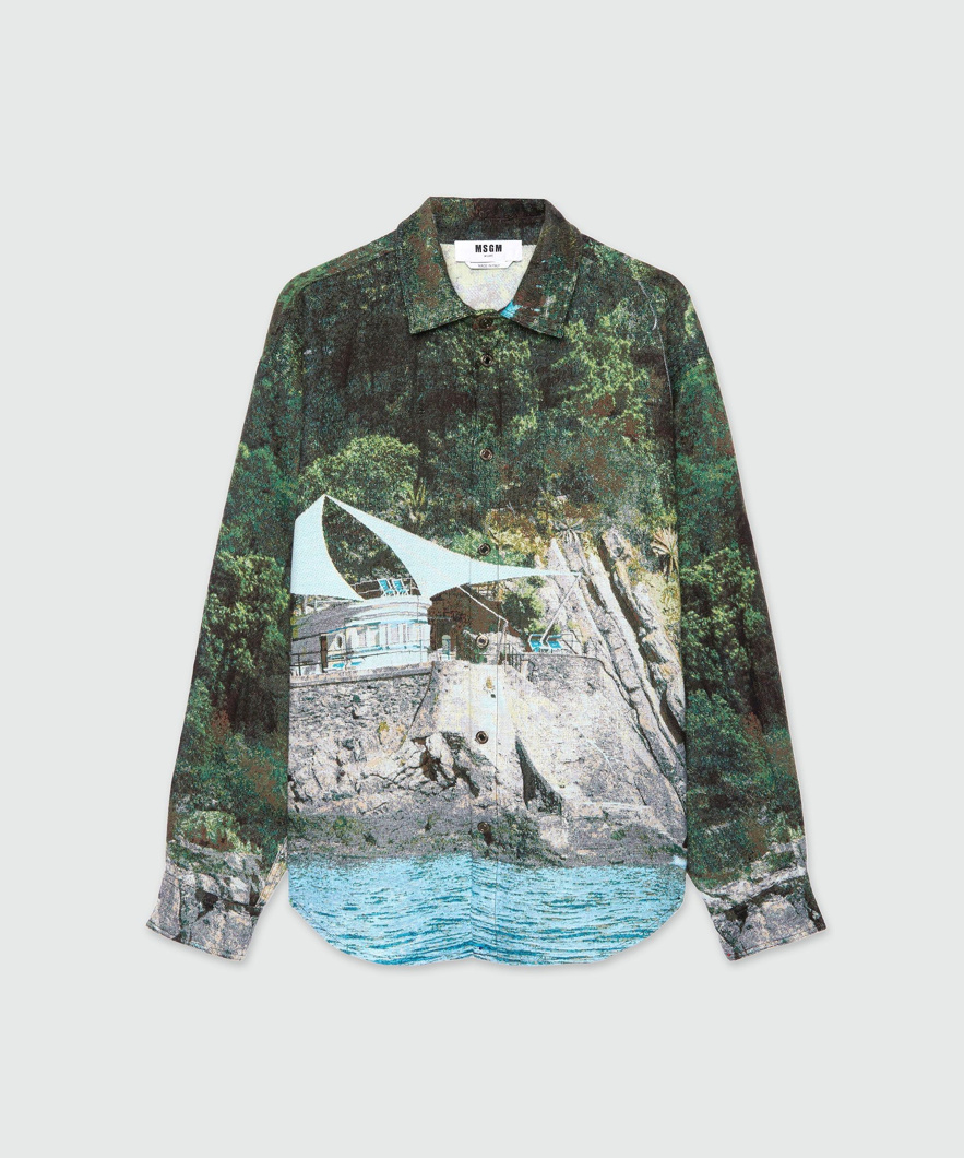 BLOUSE - OLIVE