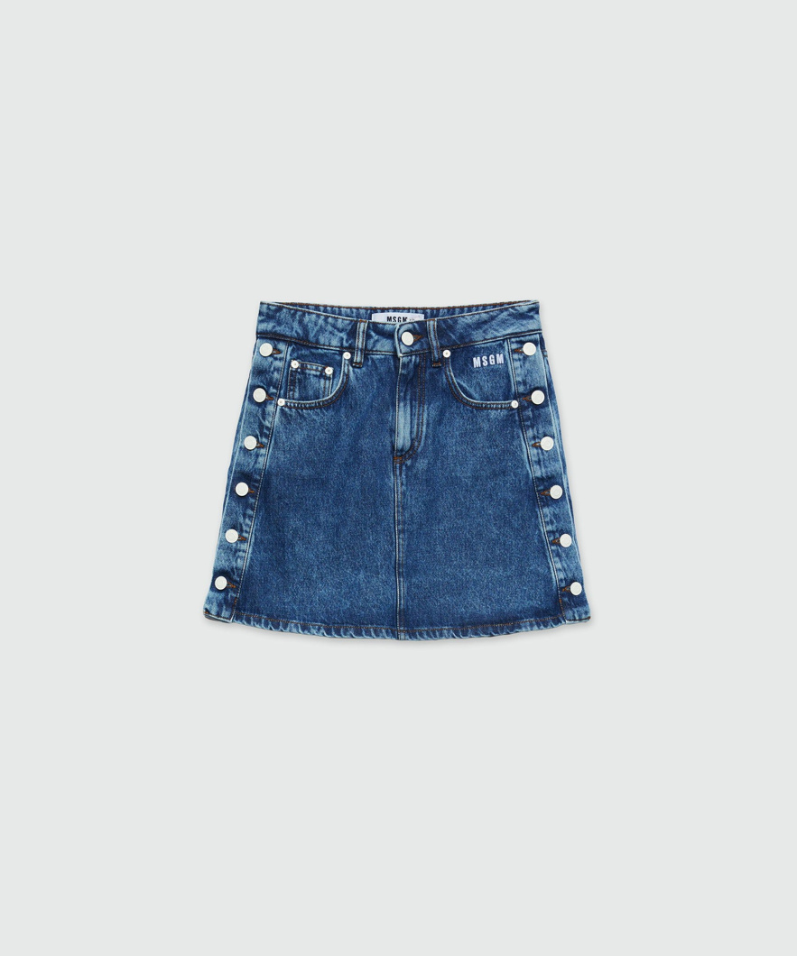 SKIRT - INK BLUE