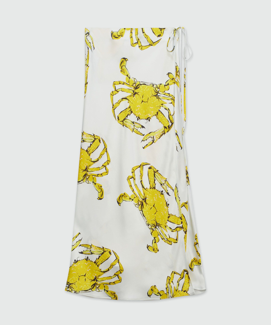 SKIRT - OPTICAL WHITE