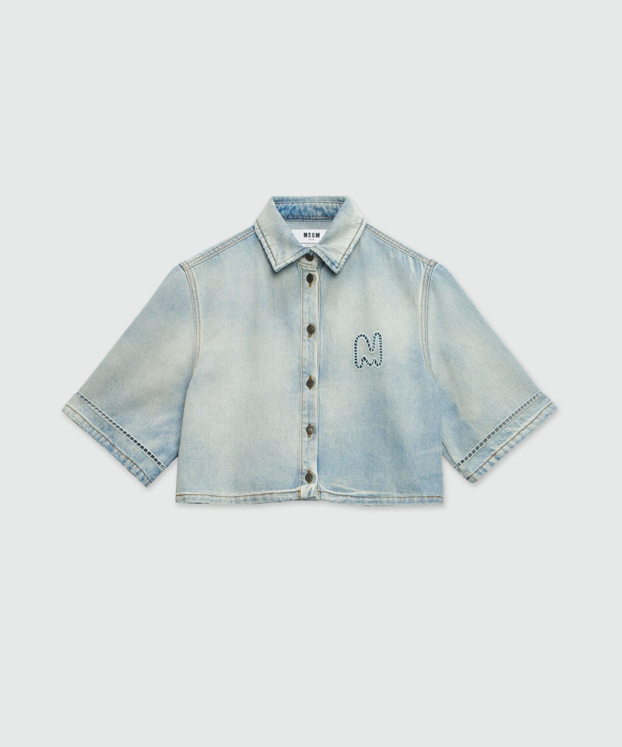BLOUSE - LIGHT BLUE