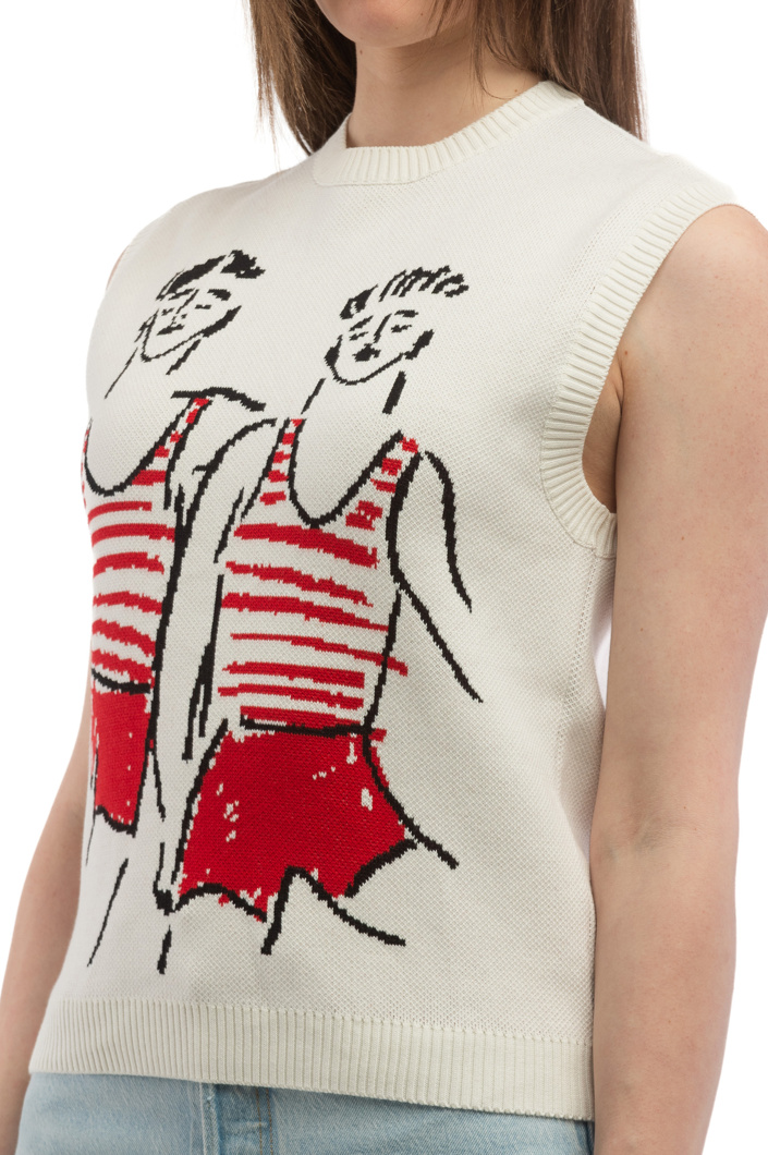 TOP - OFF WHITE