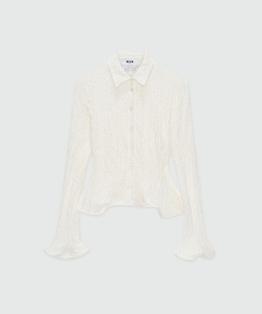 BLOUSE - OPTICAL WHITE