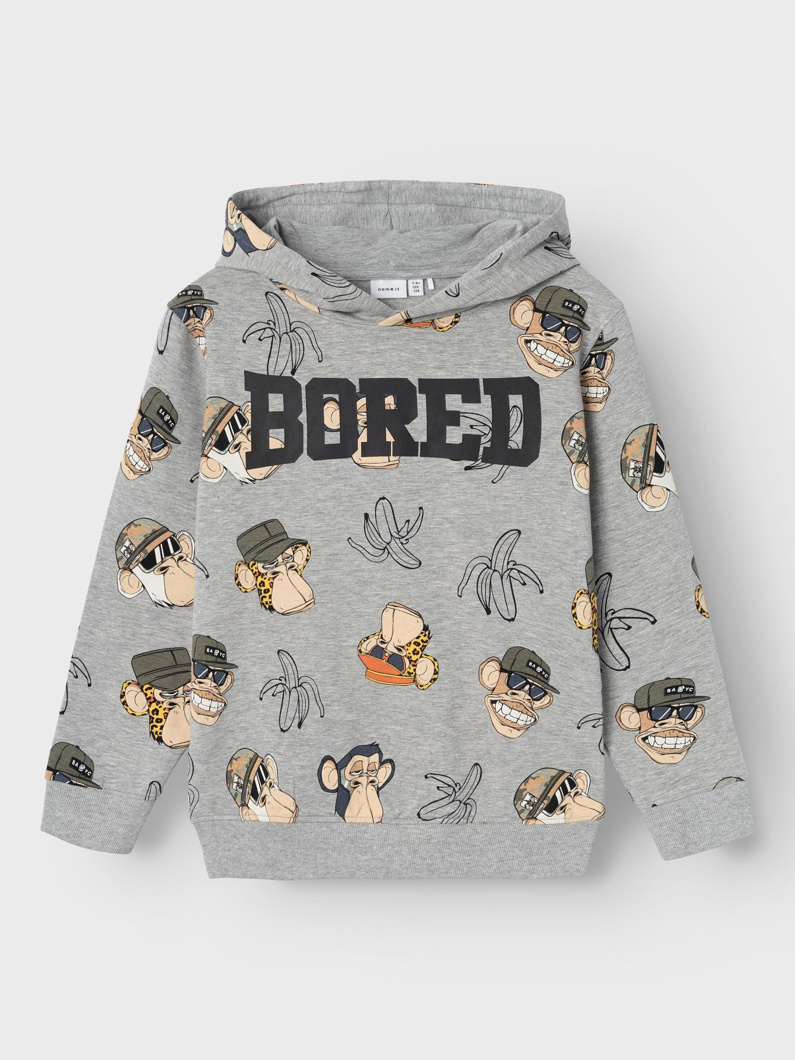 SWEATSHIRT - GREY MELANGE