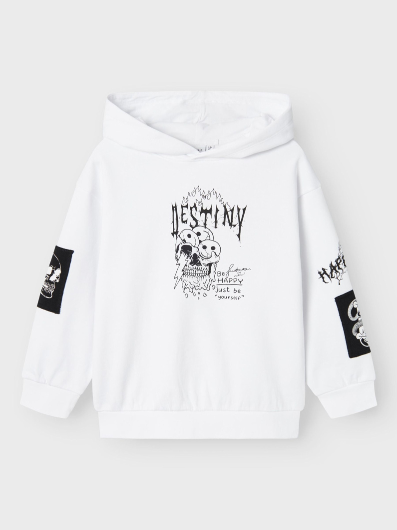 SWEATSHIRT - BRIGHT WHITE