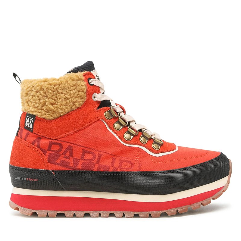 ANKLE BOOTS - RED POPPY