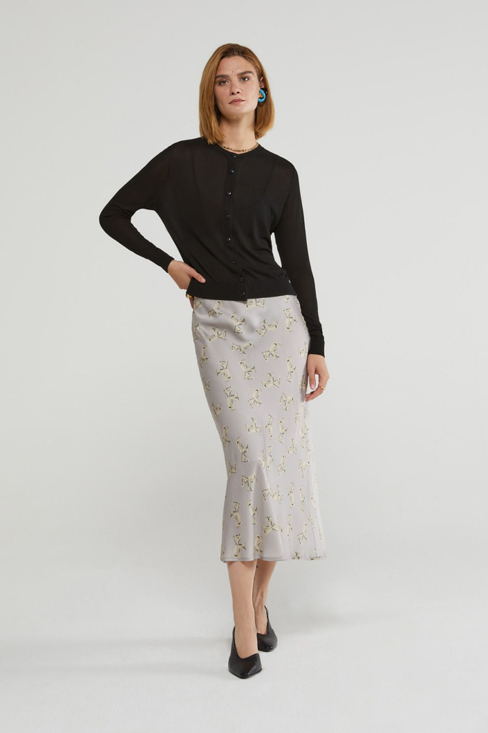 SKIRT - OYSTER