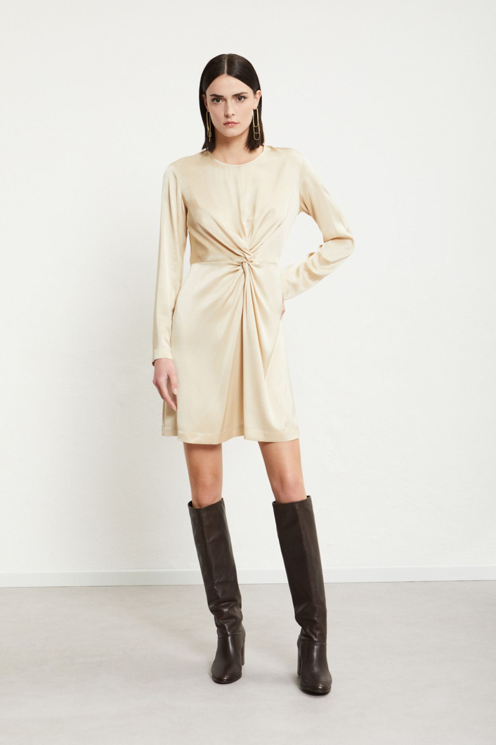 DRESS - ECRU