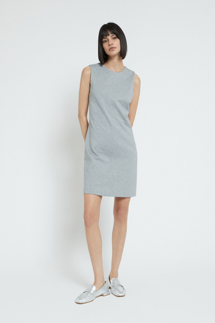 DRESS - GREY MELANGE