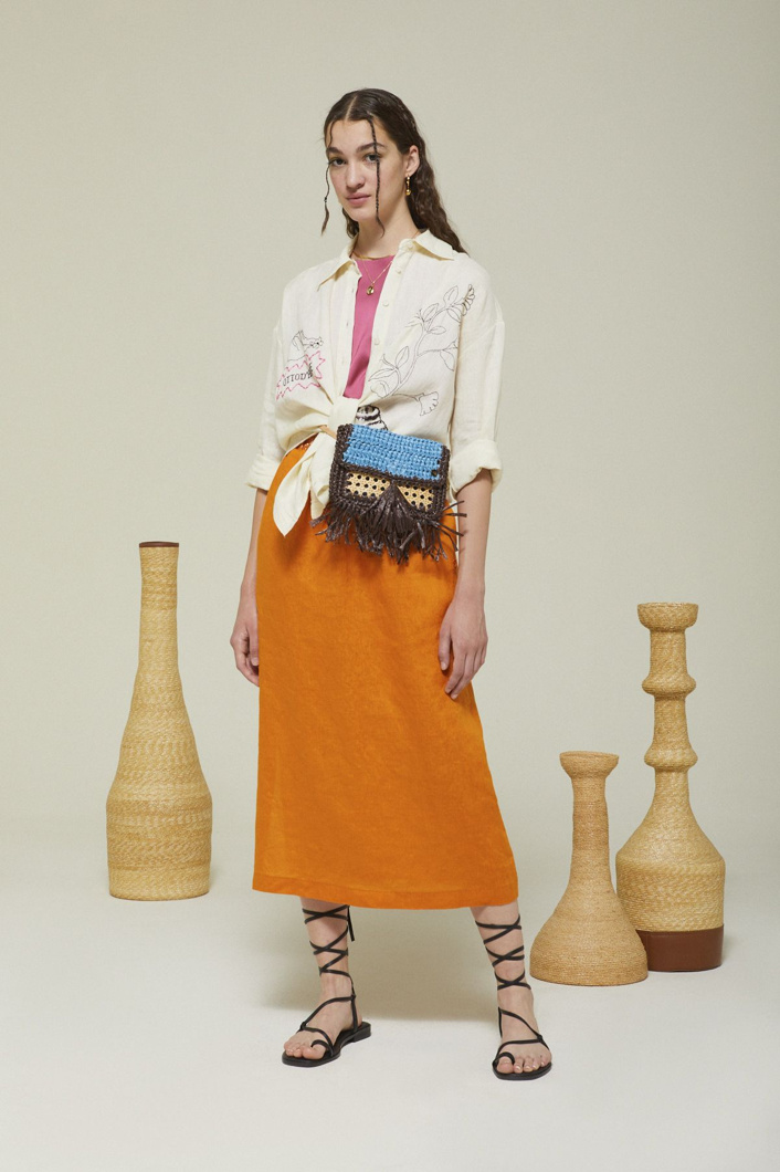SKIRT - SAFFRON