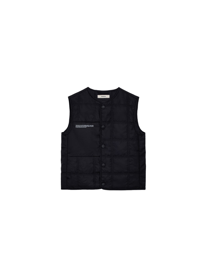 DOWN VEST - BLACK