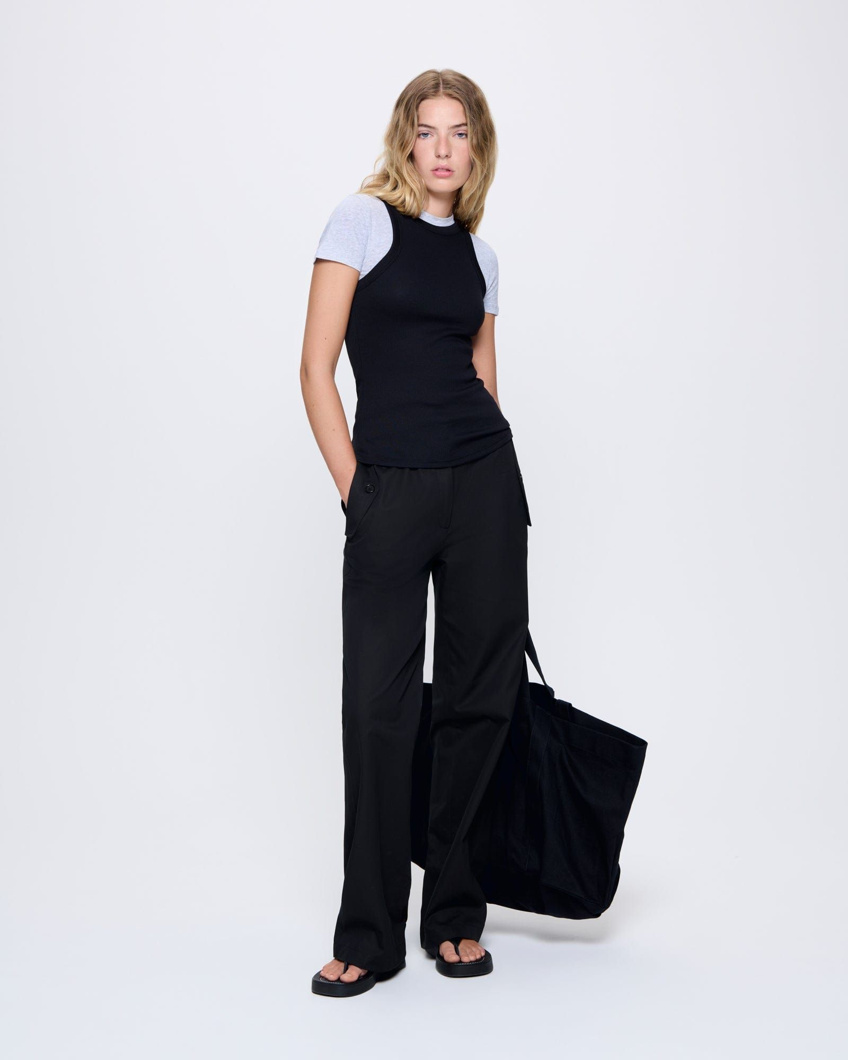 TROUSERS - BLACK