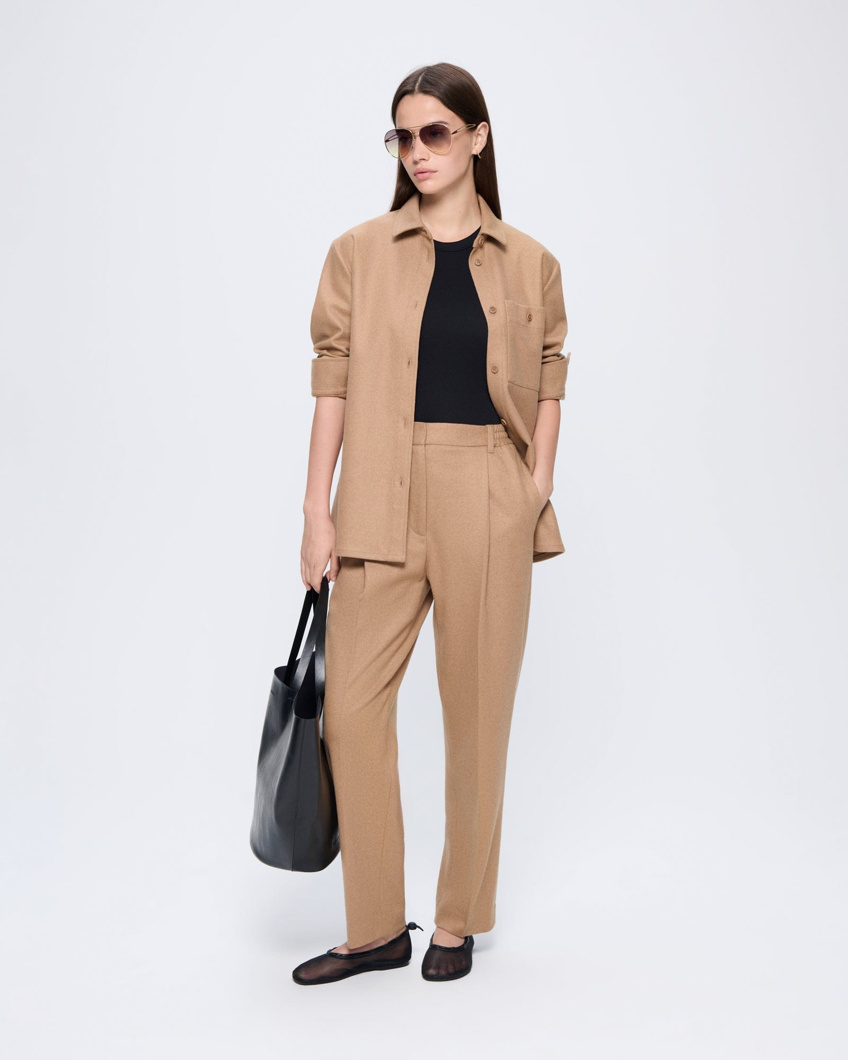 TROUSERS - DESERT CAMEL