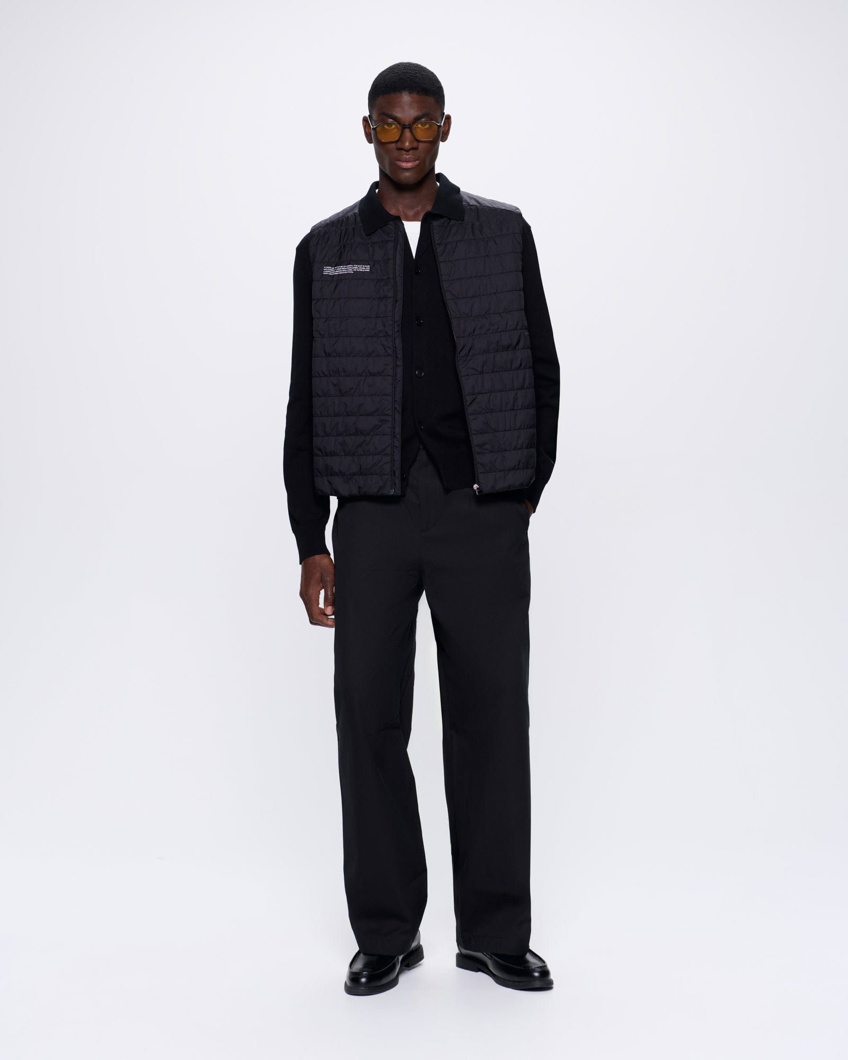 DOWN VEST - BLACK