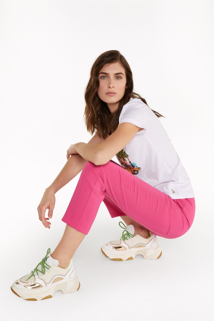 TROUSERS - VERY BERRY