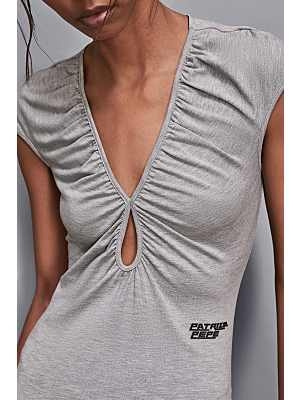 BODY TOP - LIGHT GRAY MELANGE