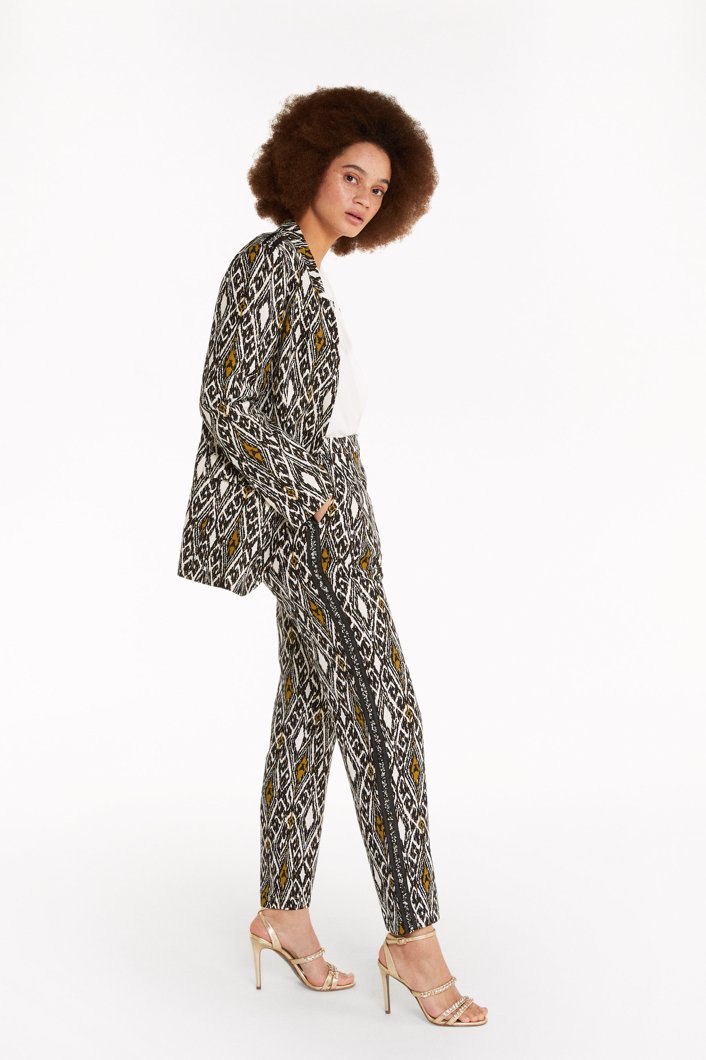 TROUSERS - IKAT PRINT