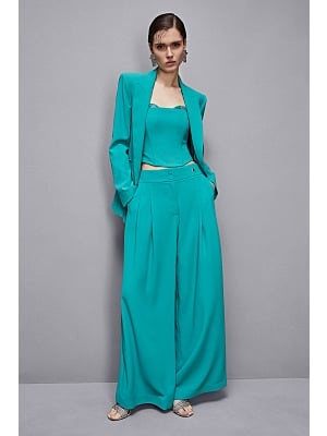 TROUSERS - CEREMONY GREEN