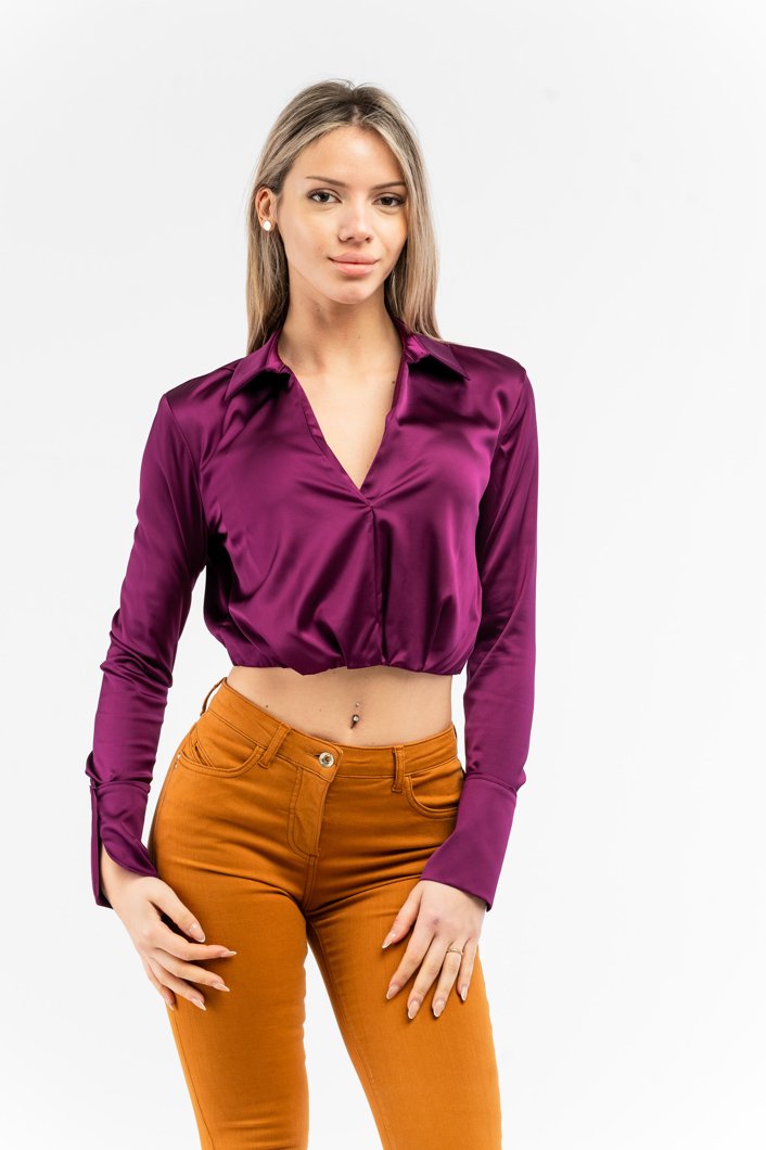 BLOUSE - FUTURISTIC PURPLE