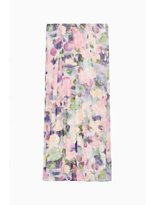 SKIRT - PINK MULTICOLOR