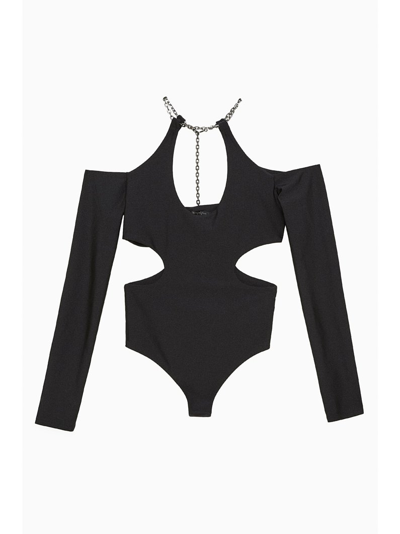 BODY TOP - NERO
