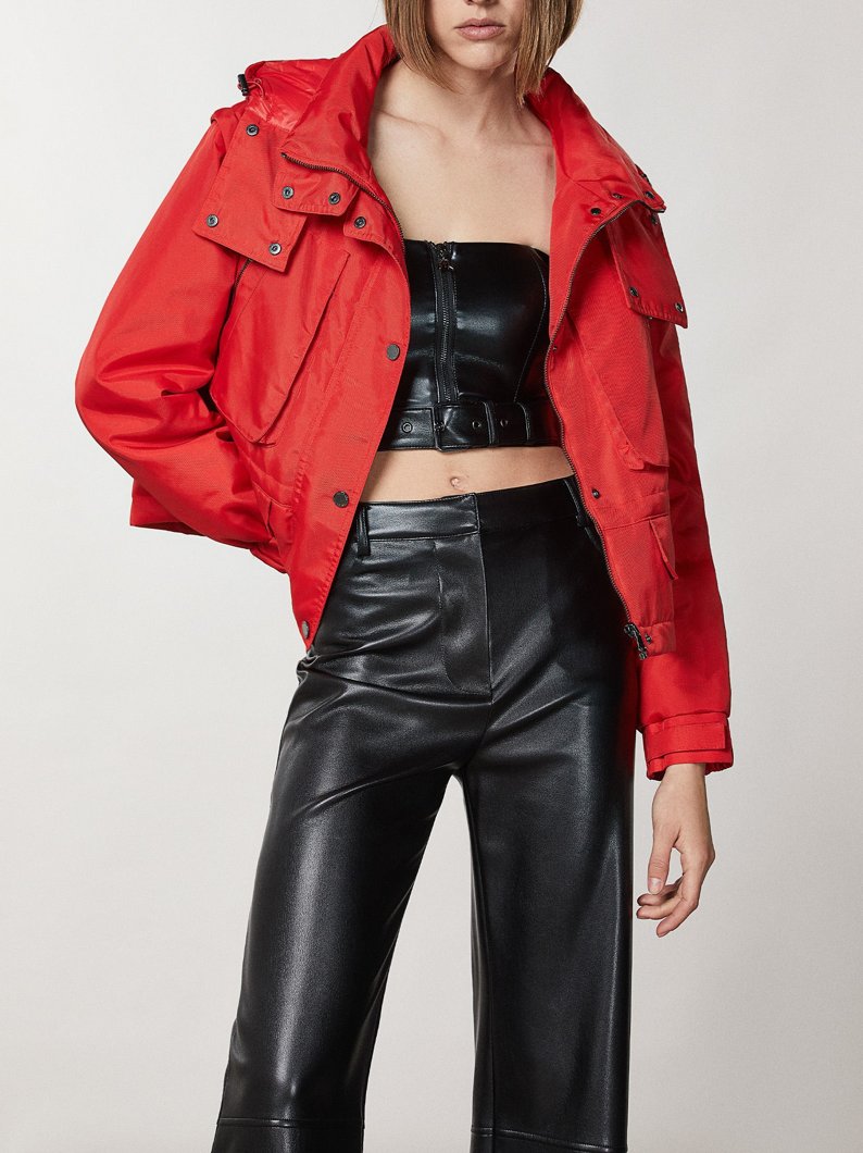 JACKET - RACING RED