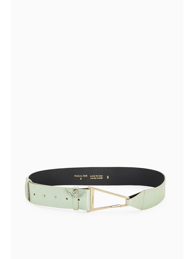 BELT - SHINY GREEN