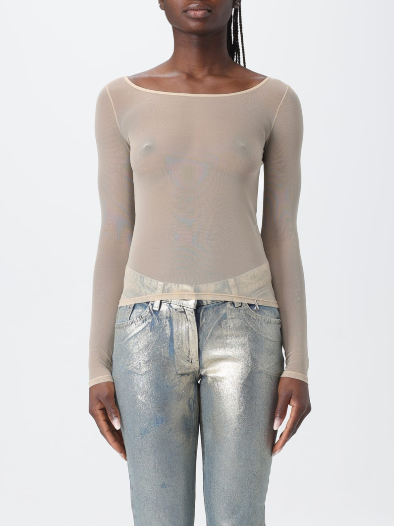 TOP LONG SLEEVE - NUDE
