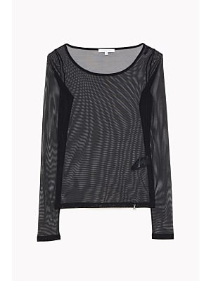 TOP LONG SLEEVE - NERO