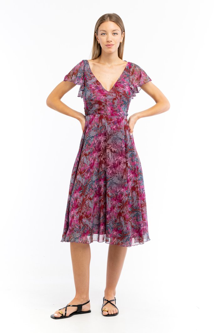 DRESS - PURPLE KALEDOSCOPIA