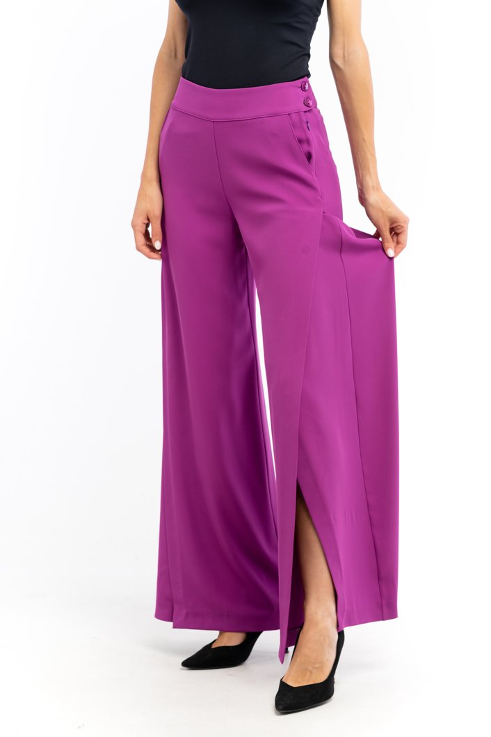 TROUSERS - POP PURPLE