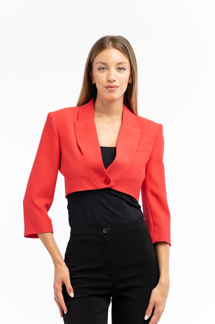 JACKET - GRANADINE RED