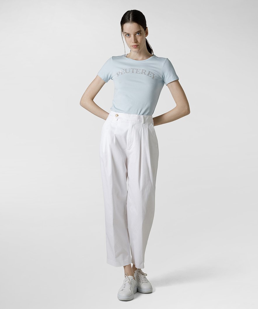 TROUSERS - MARINE