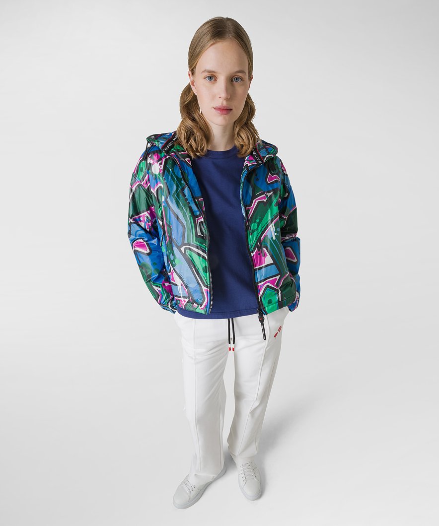 TRACK JACKET - BLU FORTE