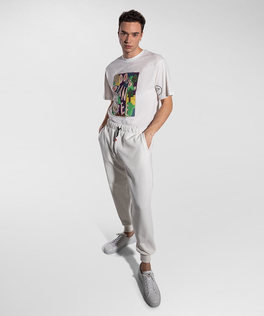 TROUSERS - BIANCO