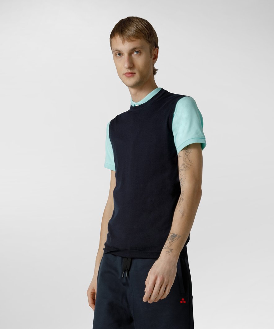 VEST - BLU GRAFITE