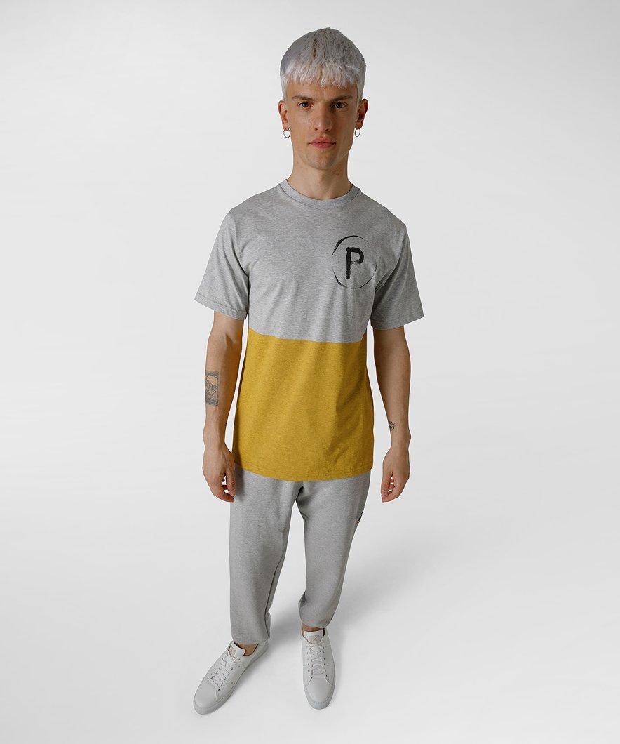 T-SHIRT - GRIGIO MELANGE MEDIO
